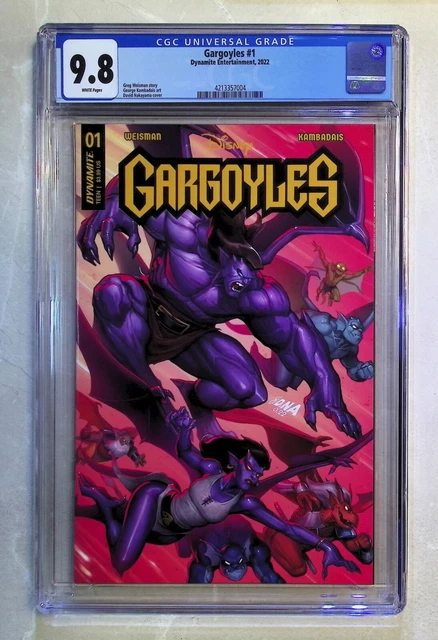 Gargoyles #1 (2022 Dynamite Comics) David Nakayama Cover 1st Print CGC 9.8