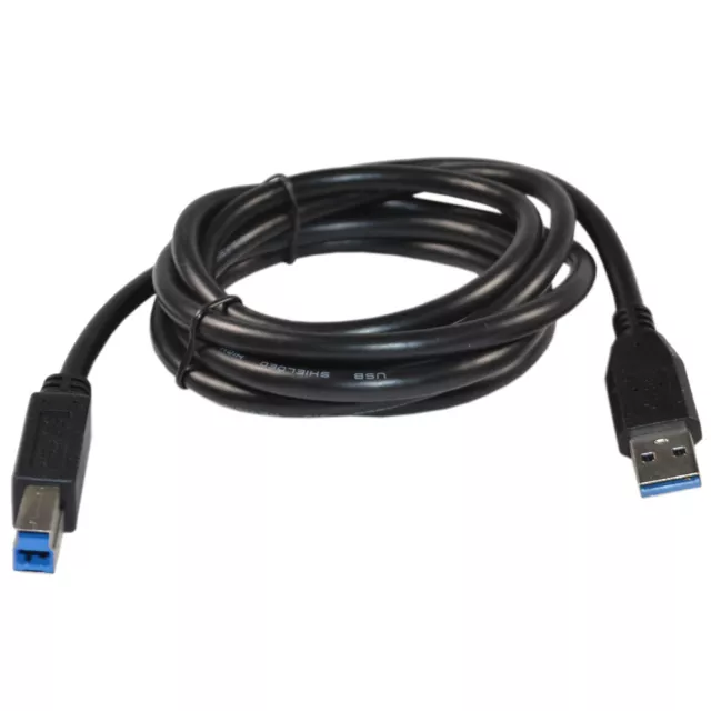 HQRP 1.8m Ou 3M USB 3.0 Type A-Mâle Pour B-Male (M/M) Câble Data Super Vitesse 3