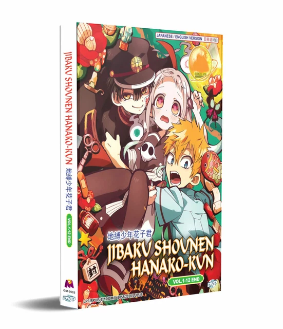 TOILET-BOUND HANAKO-KUN \ Jibaku Shounen Hanako-Kun DVD with English