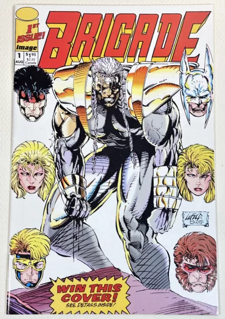 Brigade #1, image 1992. High Grade NM 9.4 Unread New!