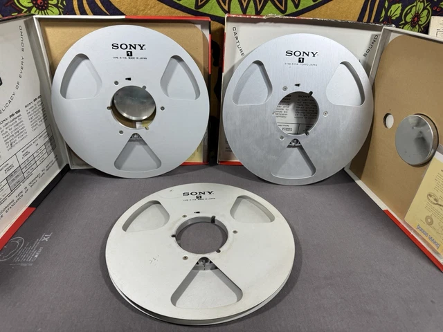 TDK T-1110 オープンリールテープ 3本セット 10号 録音済み TDK 10号オープンリールテープ SA 35⁄180M EE Position メタルリール