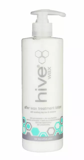 Hive After Wax Treatment Lotion With Tea Tree 400Ml