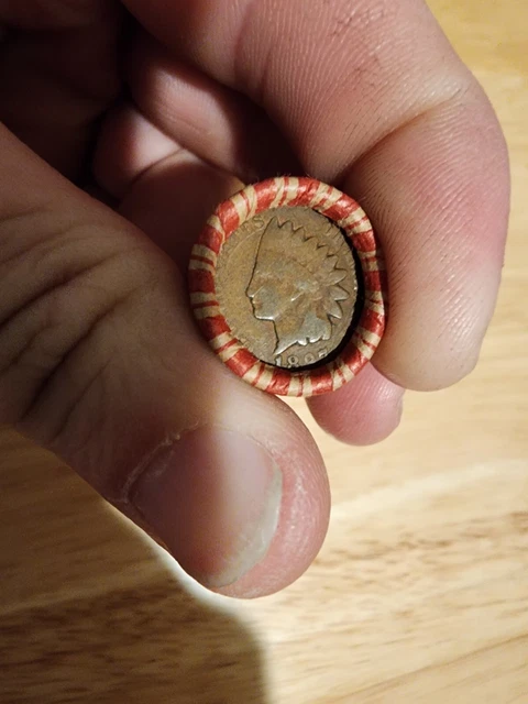 Roll Of Sealed Wheat Pennies 1887 Indian Head 1918 D Lincoln Unsearched Ungraded