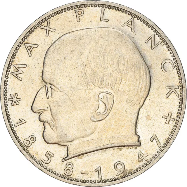 [#950707] Münze, Bundesrepublik Deutschland, 2 Mark, 1966, Stuttgart, SS, Copper