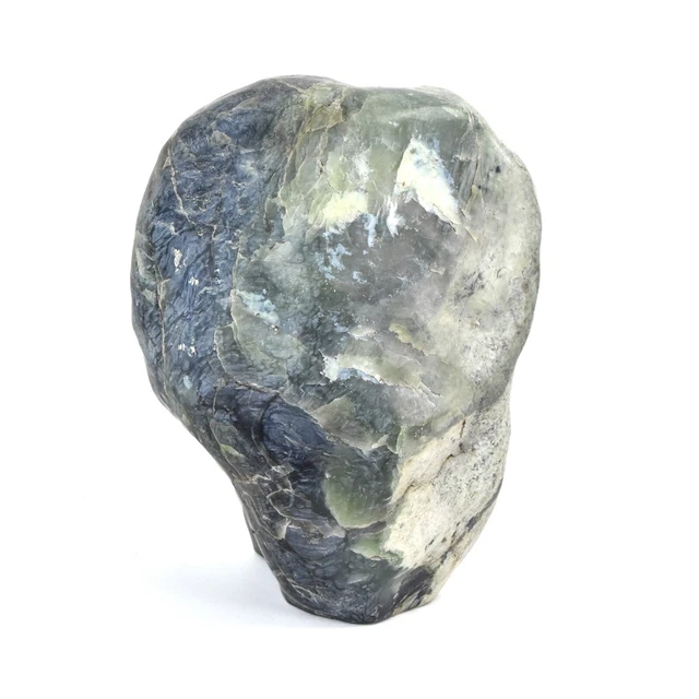 Large Abstract Carved Connemara Biomorphic Marble Sculpture