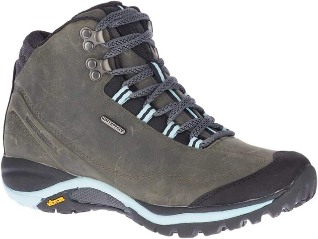 Bottes De Randonnée Femme KEEN Steens Mi-montantes - Cuir Marron, Imperméables - Pointure US 9 - Occasion TBE