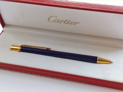 Cartier Cartier Penna a Sfera Santos De Cartier Argento ST150192 con Scatola NY1245 