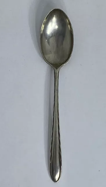 Towle Sterling Silver Flutes Oval Teaspoons 6" - No Monogram