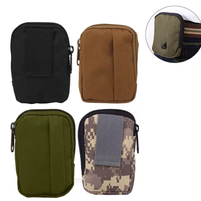 Tactical Molle Bag EDC Bag Housse De Téléphone Portable Ceinture Zippée Sac Bags