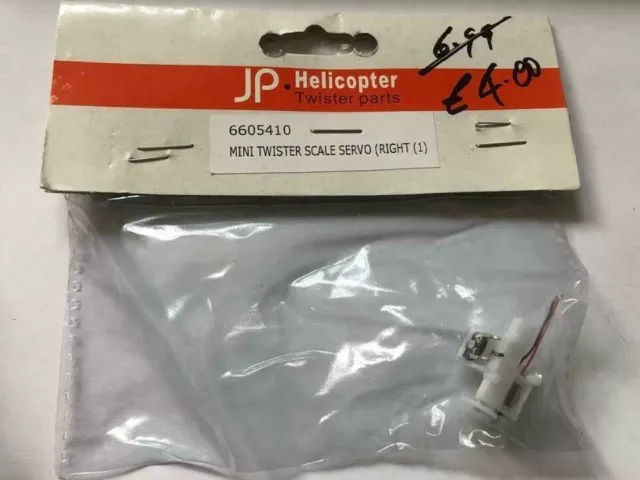 jp 6605410 mini twister scale servo right for r/c model helicopter micro