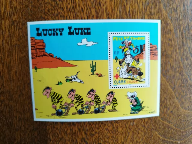 Bloc-Feuillet n° 55 ( Lucky Luke ) neuf sans charnière