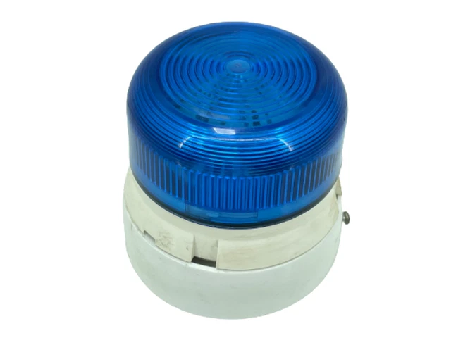 RS 309-5809 QBS-0035 Beacon Xenon Blue Flashing 24VDC Boats Ship Indicator Light