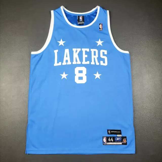 Lakers Kobe Bryant Mitchell & Ness Light Blue 04-05 #8 Authentic Jersey