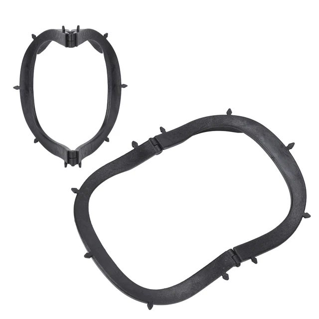 Porte-garde-corps En Caoutchouc Professionnel Noir Plastique Pliable Dentaire P