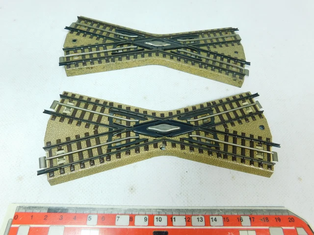 2 Rails Märklin 3900 Bsd - Époque 3 - Vintage - Droit
