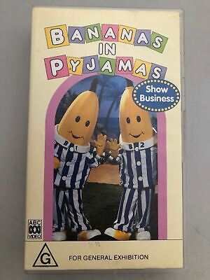 BANANAS IN PYJAMAS Show Business VHS PAL Video Tape 90s £6.61 - PicClick UK