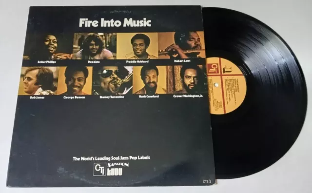 Various - Fire Into Music Vinyl LP Sampler - 1975 CTI Records - Plays Great! VG+