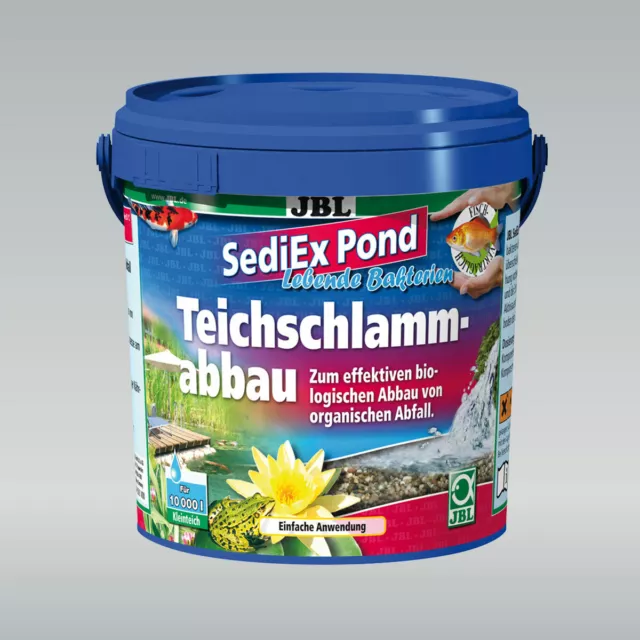 JBL Sediex Pond 1 KG - Entretien Algues Nutriments Poissons De L’Étang Boue