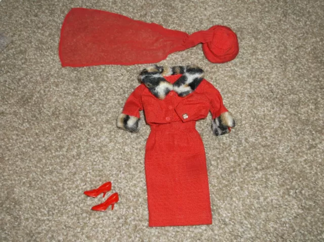 Vintage 1965 Barbie Matinee Fashion #1640 - Complete!