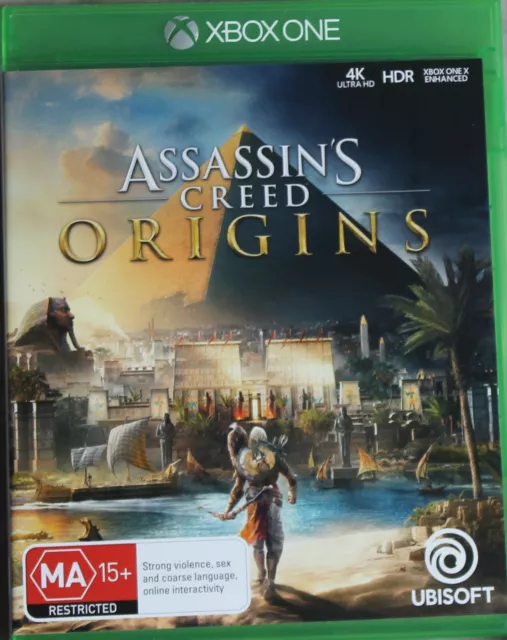 Assassins Creed Origins For Xbox One Authentic Disc & Case Ex To