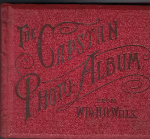 THE CAPSTAN PHOTO ALBUM Cigarette Cards (Havelock, Wills etc) 138 cards Most WW1