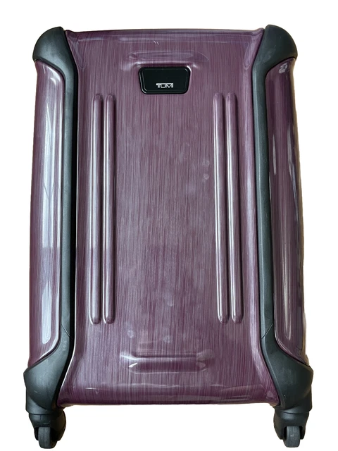 TUMI Vapor International 21” Carry On 4 Wheel  Luggage Purple $600, Used 1x