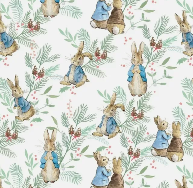 Dollhouse Miniature Wallpaper 1:12 Peter Rabbit Baby Wallpaper Nursery Christmas