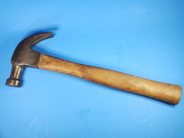 Vintage Stanley Atha Horseshoe Logo 16 oz. Curved Claw Hammer Head Old Tool