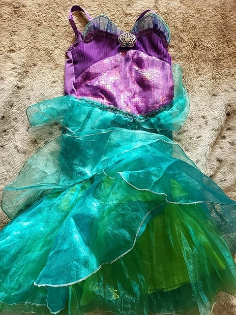 Little mermaid dress disney store hotsell