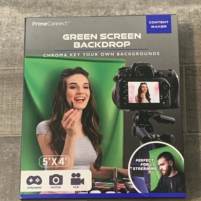 Prime Connect Green Screen Backdrop FOR SALE! PicClick