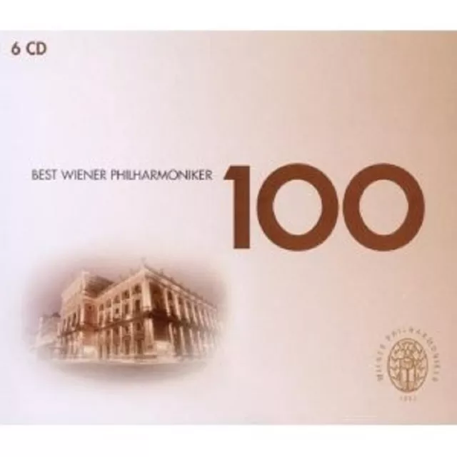 Kempe/Karajan/+ - 100 Best Wiener Philharmoniker 6Cd Klassik Neu Mozart/Ravel/+