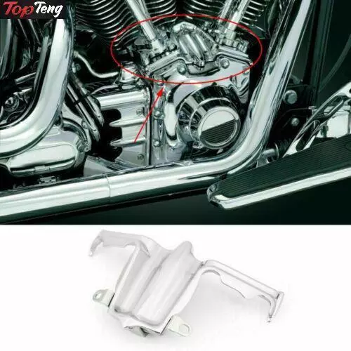 Chrome Tappet / Lifter Block Accent Cover Fit for  Twin Cam 2002-16 Road King S2