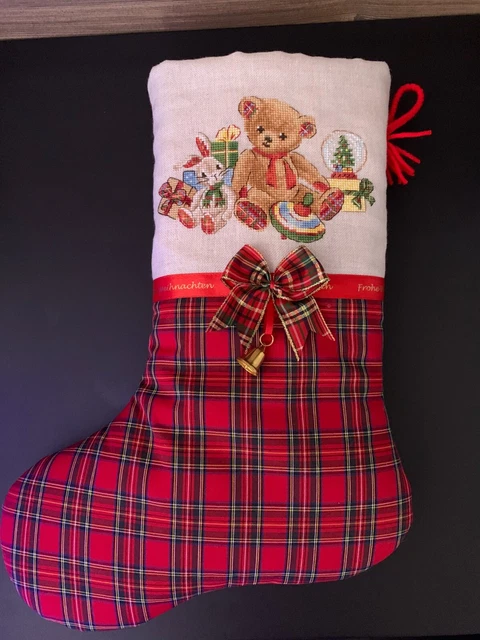 Weihnachtsstiefel,Originelles exklusives Geschenk. Made in hand.