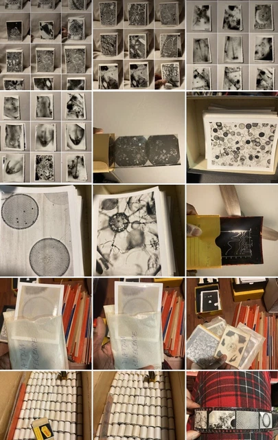 Lot of 1000s Vintage Photos Negatives Slides Diatoms Radiolorians Microscopic