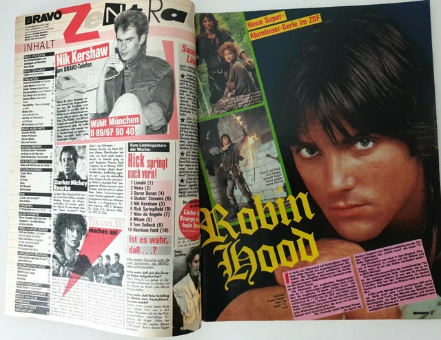 Bravo 41 / 4.10.1984 Nena / Ace Cats / Depeche Mode / Grönemeyer / Wham (C1108) 3