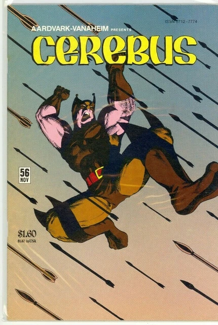CEREBUS the AARDVARK #56 Dave Sim Wolveroach (WOLVERINE) VF/NM (9.0)