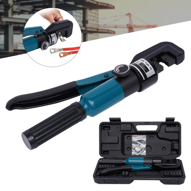 6TON HYDRAULIC CRIMPER Crimping Tool Wire Rope Swaging Cable Railing