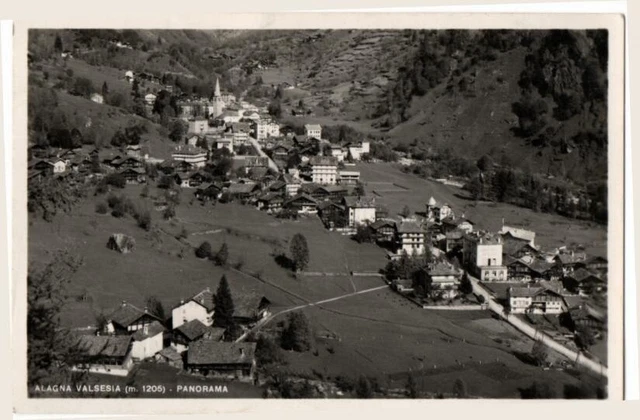 Alagna Valsesia m 1205 Panorama