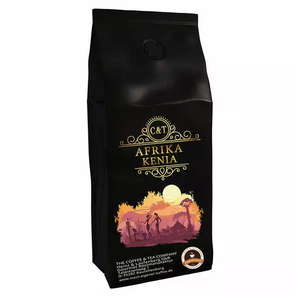 Kaffeespezialität Aus Afrika - Kenia- 1000g ganze Bohne oder gemahlen