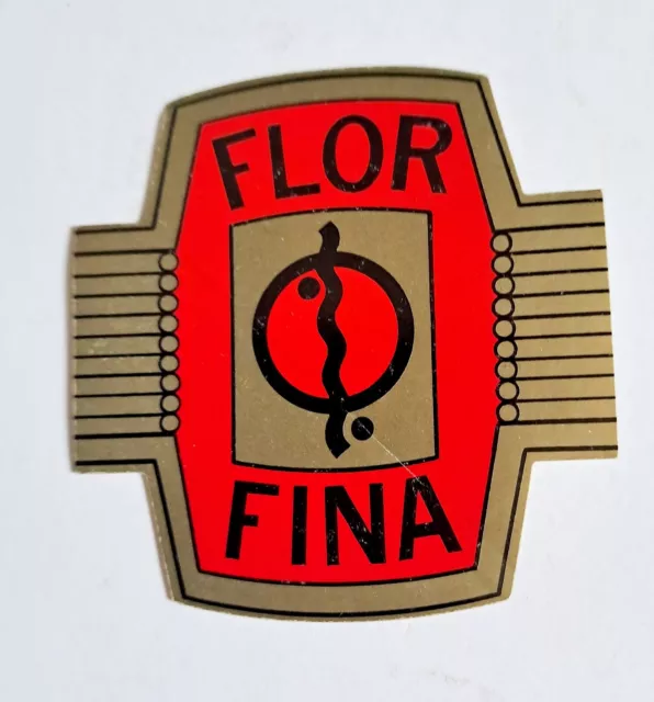 TINTIN autocollant BAGUE FLOR FINA. HERGE