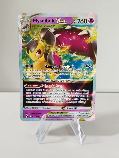 CARTE POKÉMON : Mysdibule VStar 200/195 Épée Et Bouclier 🇫🇷 EUR 20,99