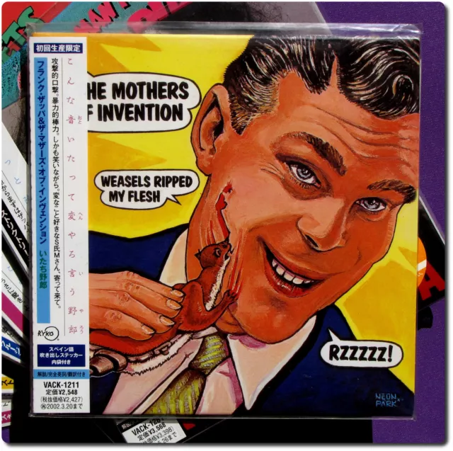 Frank Zappa, Weasels Ripped My Flesh ( CD Papel Sleeve, Japan)
