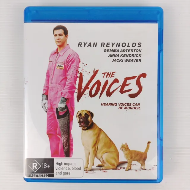 THE VOICES (BLU-RAY, 2014) Ryan Reynolds Gemma Arterton - Region B - Free  Post $13.27 - PicClick AU