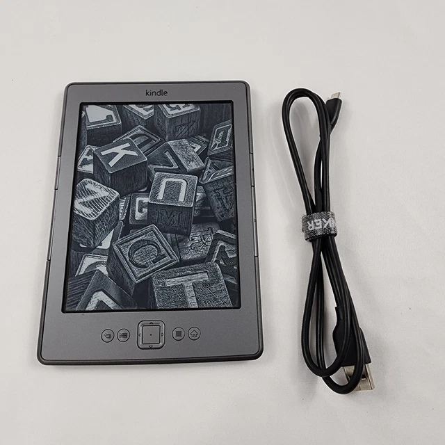 Amazon Kindle 4th Generation D01100 2GB Wi-Fi 6 inch eBook Reader Tested VG Amazon Kindle 4th Generation D01100 2GB Wi-Fi 6 inch eBook Reader Tested VG
