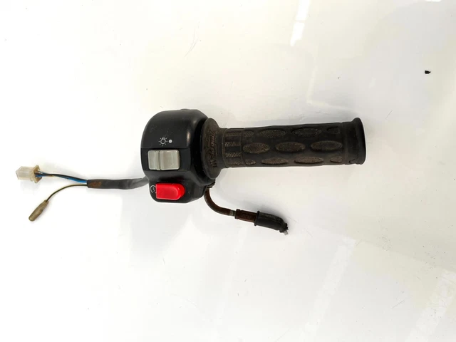 Manopola Destra Malaguti F10 Con Commutatore Devioluci Dx / Comando Gas F 10