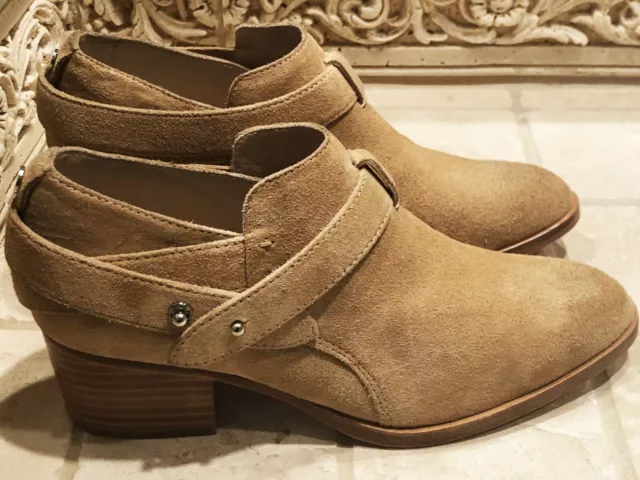 $475 New Rag And Bone New York "Harley" Dune Suede Ankle Boots Size: 35 / 5