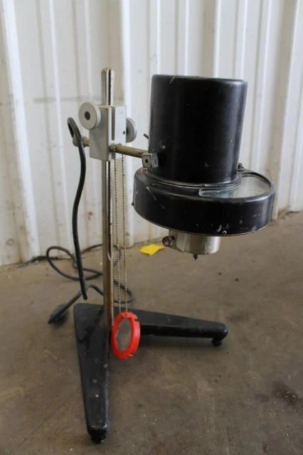Brookfield RVT Synchro-Lectric Viscometer w/ Stand & Spindle Set Works Great!
