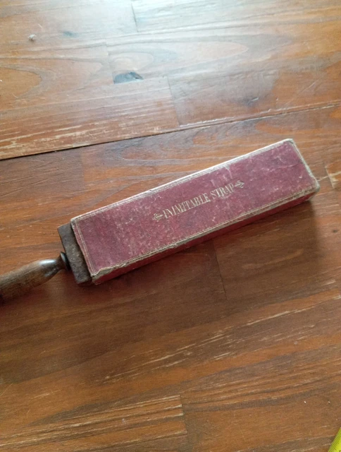Ancien Aiguiseur à Rasoir Coupe-choux BIBER – Outil Barbier Vintage