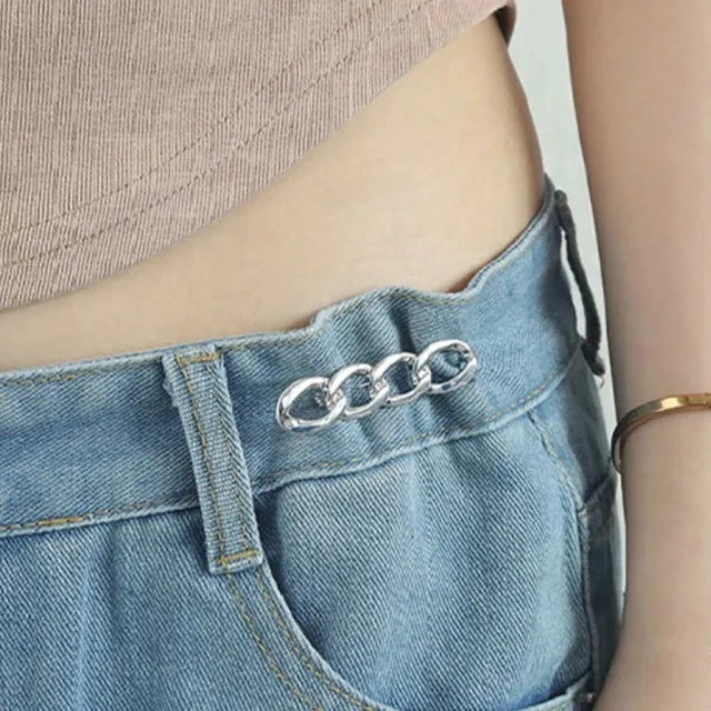 BUTTON CLASPS PANTS Button Tightener Jean Buttons for Loose Jeans Skirts  $3.09 - PicClick AU