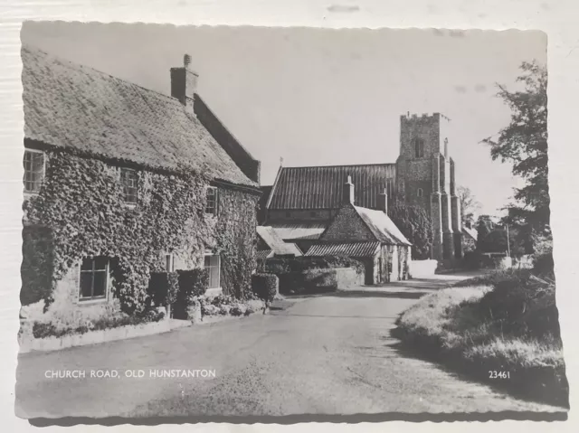 Church Road Old Hunstanton Norfolk  Post Card